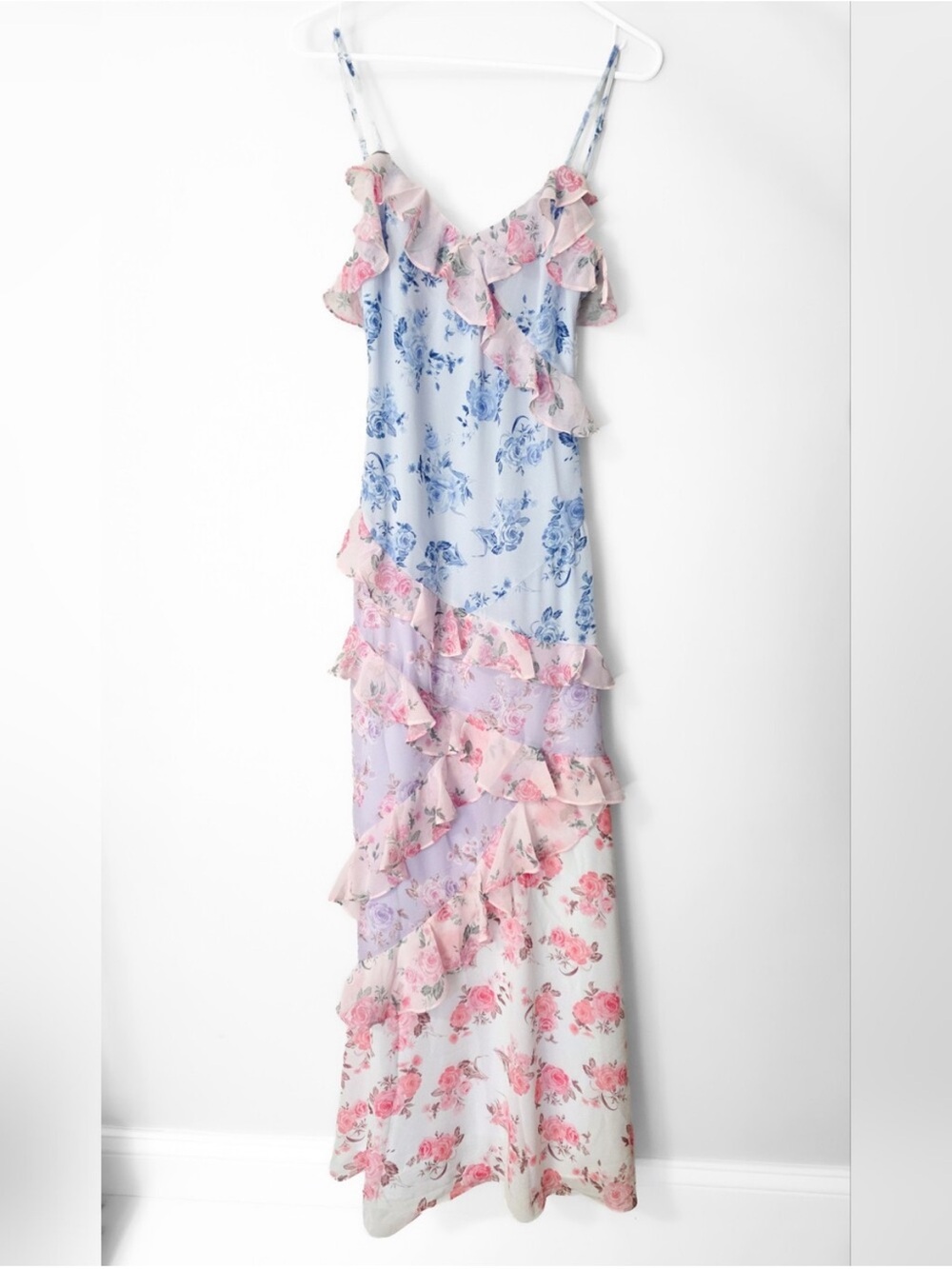 Altar'd State patchwork floral dress - Picture 5 of 6